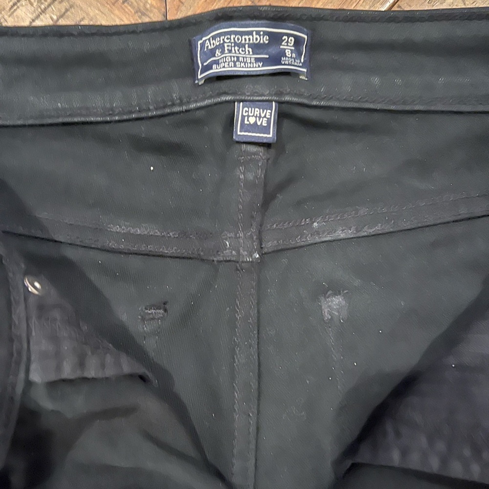 Abercrombie and Fitch high rise super skinny jeans